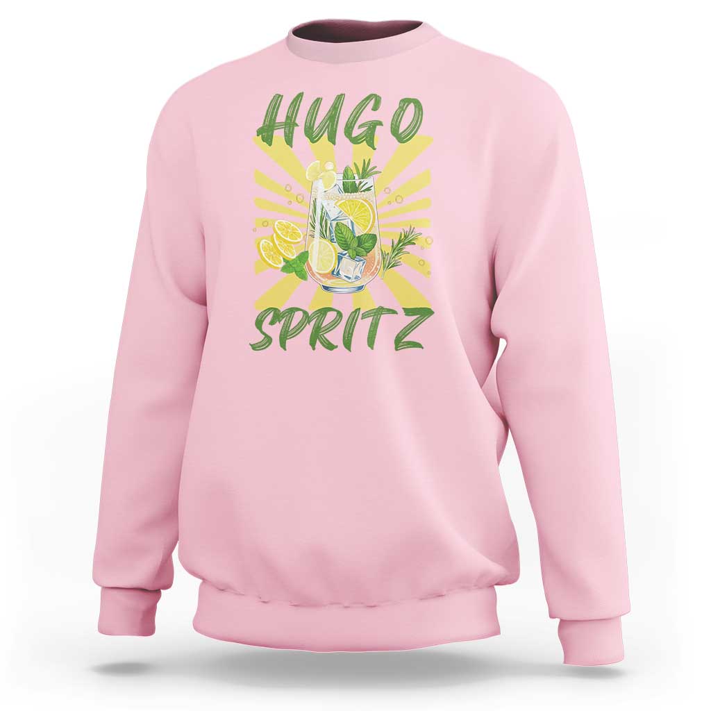 Hugo Spritz Sweatshirt Funny Tropical Cocktail Vacation