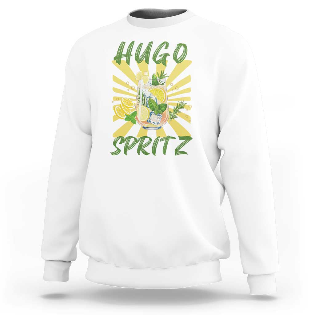 Hugo Spritz Sweatshirt Funny Tropical Cocktail Vacation