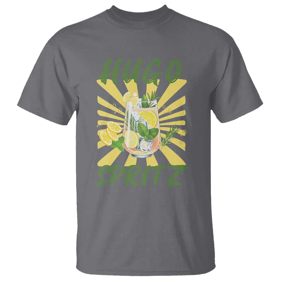 Hugo Spritz T Shirt Funny Tropical Cocktail Vacation