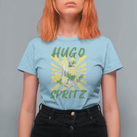 Hugo Spritz T Shirt For Women Funny Tropical Cocktail Vacation