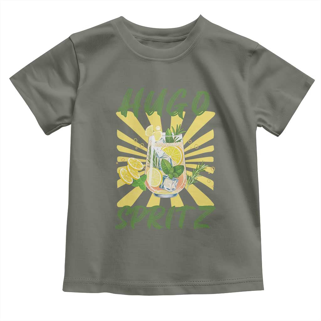 Hugo Spritz Toddler T Shirt Funny Tropical Cocktail Vacation