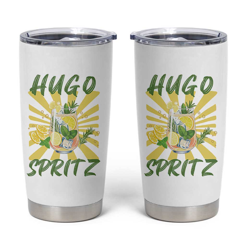 Hugo Spritz Tumbler Cup Funny Tropical Cocktail Vacation