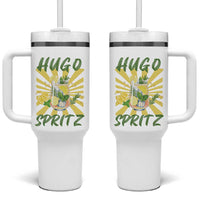 Hugo Spritz Tumbler With Handle Funny Tropical Cocktail Vacation