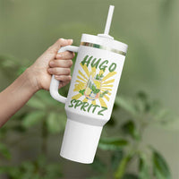 Hugo Spritz Tumbler With Handle Funny Tropical Cocktail Vacation