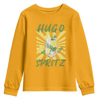 Hugo Spritz Youth Sweatshirt Funny Tropical Cocktail Vacation
