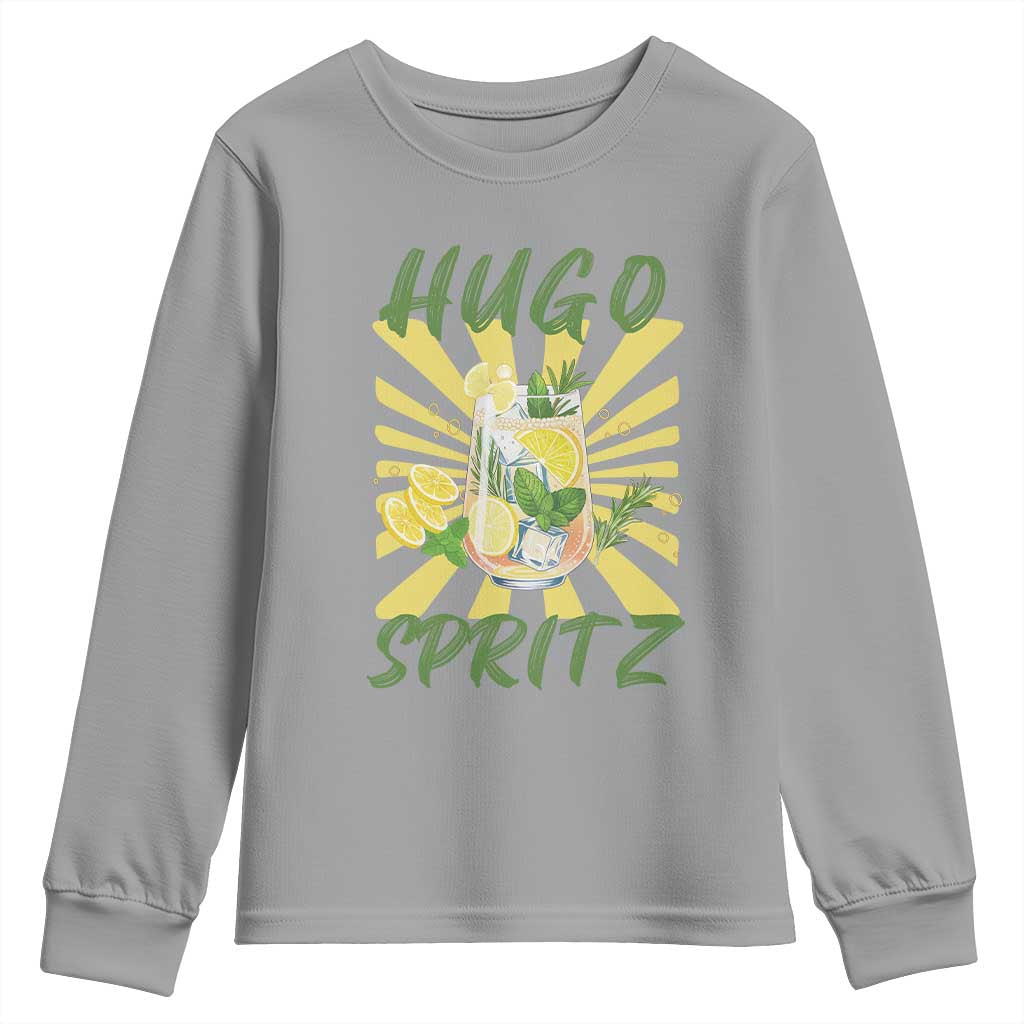 Hugo Spritz Youth Sweatshirt Funny Tropical Cocktail Vacation