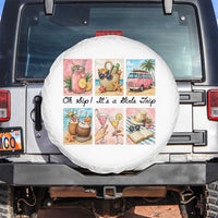 Oh Sip It Is A Girls Trip Spare Tire Cover Beach Trip Best Friends Gift