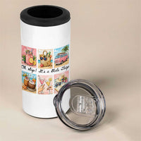 Oh Sip It Is A Girls Trip 4 in 1 Can Cooler Tumbler Beach Trip Best Friends Gift