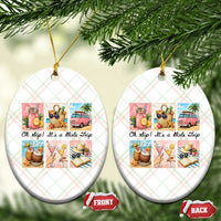 Oh Sip It Is A Girls Trip Ceramic Ornament Beach Trip Best Friends Gift