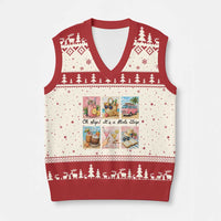 Oh Sip It Is A Girls Trip V-Neck Knit Sweater Vest Beach Trip Best Friends Gift