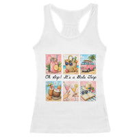 Oh Sip It Is A Girls Trip Racerback Tank Top Beach Trip Best Friends Gift