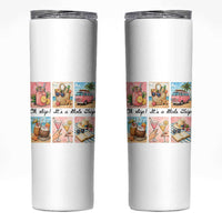 Oh Sip It Is A Girls Trip Skinny Tumbler Beach Trip Best Friends Gift