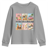 Oh Sip It Is A Girls Trip Youth Sweatshirt Beach Trip Best Friends Gift