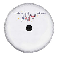 Patriotic American Flag Bikini Spare Tire Cover USA Summer Vacation Gift