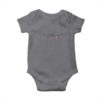 Patriotic American Flag Bikini Baby Onesie USA Summer Vacation Gift