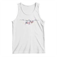 Patriotic American Flag Bikini Tank Top USA Summer Vacation Gift