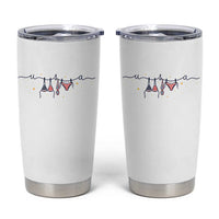 Patriotic American Flag Bikini Tumbler Cup USA Summer Vacation Gift
