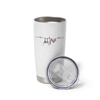Patriotic American Flag Bikini Tumbler Cup USA Summer Vacation Gift