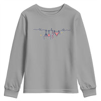 Patriotic American Flag Bikini Youth Sweatshirt USA Summer Vacation Gift