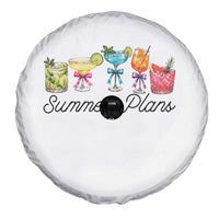 Funny Summer Plans Spare Tire Cover Refreshing Tropical Cocktail Lover Gift