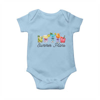 Funny Summer Plans Baby Onesie Refreshing Tropical Cocktail Lover Gift