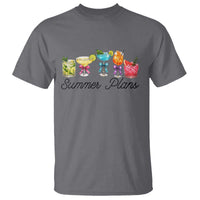 Funny Summer Plans T Shirt Refreshing Tropical Cocktail Lover Gift