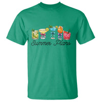Funny Summer Plans T Shirt Refreshing Tropical Cocktail Lover Gift