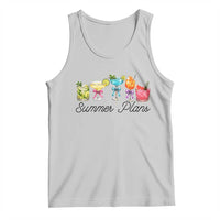 Funny Summer Plans Tank Top Refreshing Tropical Cocktail Lover Gift