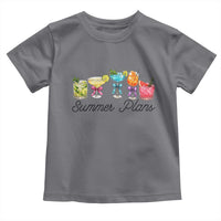 Funny Summer Plans Toddler T Shirt Refreshing Tropical Cocktail Lover Gift
