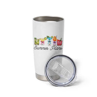 Funny Summer Plans Tumbler Cup Refreshing Tropical Cocktail Lover Gift