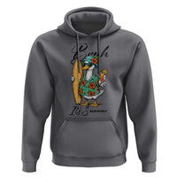 Bruh Its Summer Hoodie Funny Hawaiian Goose Surfer Graphic
