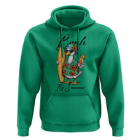 Bruh Its Summer Hoodie Funny Hawaiian Goose Surfer Graphic