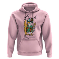 Bruh Its Summer Hoodie Funny Hawaiian Goose Surfer Graphic