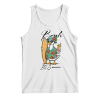 Bruh Its Summer Tank Top Funny Hawaiian Goose Surfer Graphic