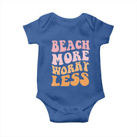 Beach More Worry Less Baby Onesie Boho Summer Vacation