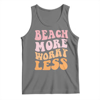 Beach More Worry Less Tank Top Boho Summer Vacation