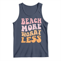 Beach More Worry Less Tank Top Boho Summer Vacation