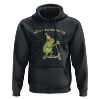 Off To Start Chapter 18 Hoodie Funny Frog Scooter 18th Birthday Gift