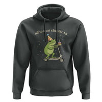 Off To Start Chapter 18 Hoodie Funny Frog Scooter 18th Birthday Gift