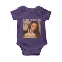 Look Who's 18 Baby Onesie Funny Birthday Doll Face Meme
