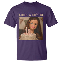 Look Who's 18 T Shirt Funny Birthday Doll Face Meme