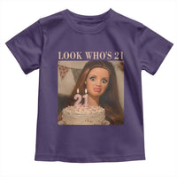 Look Who's 21 Toddler T Shirt Funny Birthday Doll Face Meme