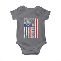 Husband Dad Grandpa 45 Year Old Legend Baby Onesie American Flag Birthday Gift