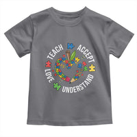 Special Education Teacher Autism Toddler T Shirt Teach Accept Understand Love