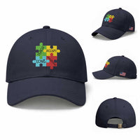 Special Ed Educator Autism Support Baseball Cap Teach Accept Understand Love