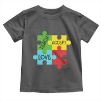 Special Ed Educator Autism Support Toddler T Shirt Teach Accept Understand Love