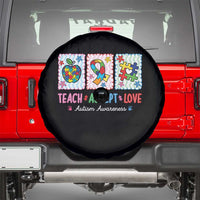 Autism Acceptance Support Spare Tire Cover Teach Accept Love