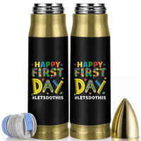 Autism Acceptance Back To School Educator Bullet Tumbler Happy First Day