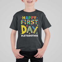 Autism Acceptance Back To School Educator T Shirt For Kid Happy First Day