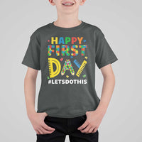 Autism Acceptance Back To School Educator T Shirt For Kid Happy First Day